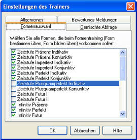 Traineroptionen